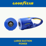 Goodyear Airship Vacuum Cleaner - Wired 12V 76.8W 6100pa 50000 RPM Lightweight