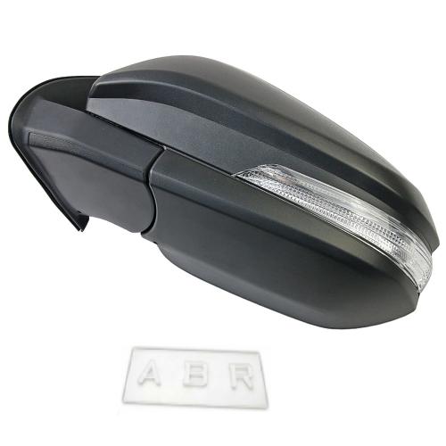 Front Left Black Electric Door Side Mirror Fixs Hilux REVO GUN136 2015-ON