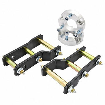 Strut Spacer 25mm + Shackle Extended Lift Kit For Ranger T6 Mazda BT50 2012-2020