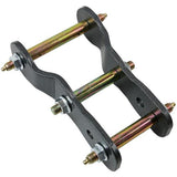 2" Rear Extended Lift Up Greasable Shackles For Mitsubishi Triton MQ MR 2015-24