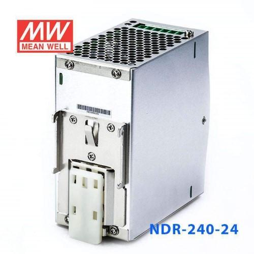 Mean Well MW NDR-240-24 240W 24V 10A Single Output DIN Rail Mount Power Supply