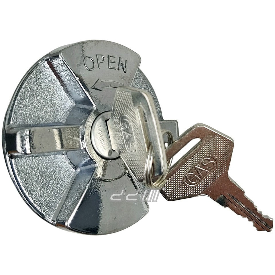 Fuel Tank Cap w/ Lock Key For Toyota LandCruiser 40 60 70 Dyna YH80 Hilux LN106