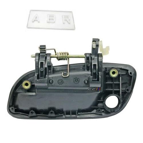 Black Front Right RHS Outer Door Handle For Hyundai Elantra XD GL GLS 2001-06