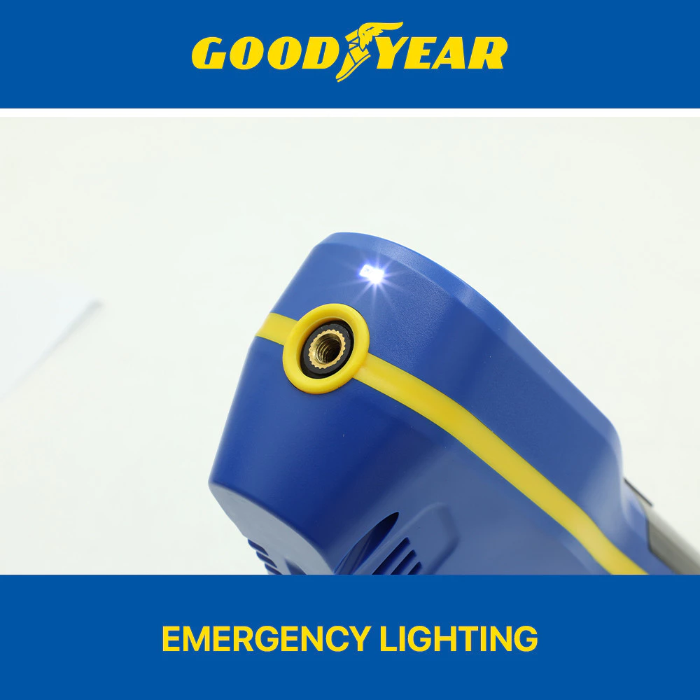 Goodyear Wireless Portable Small Digital Tire Pressure Detection Inflator Pump for Car Bike Motorcycle