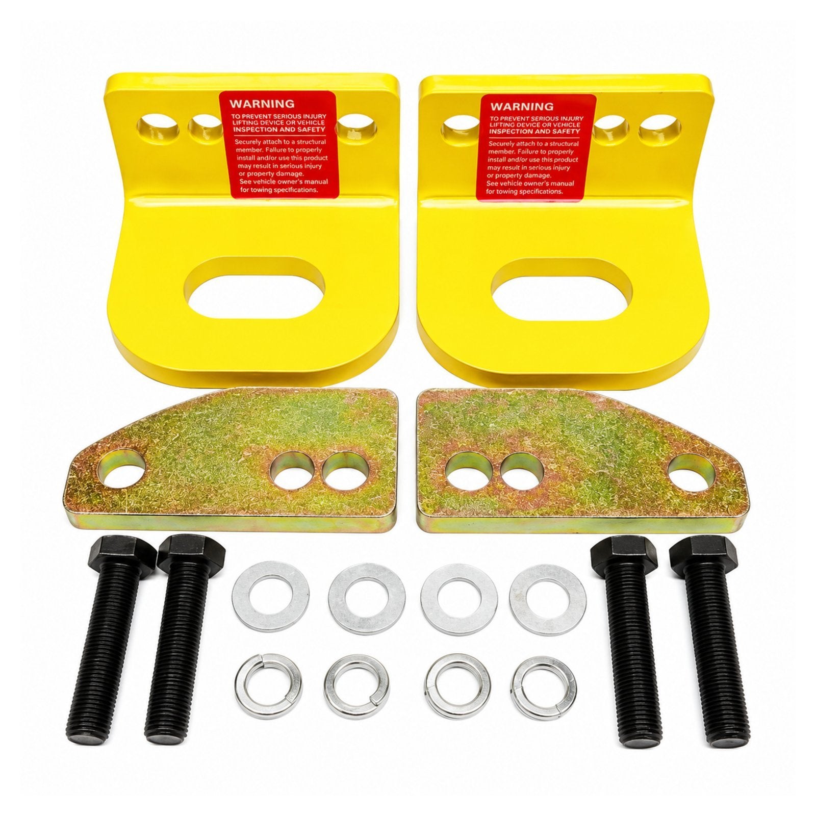 1 Pair Heavy Duty Recovery Tow Point for Nissan Navara D22 WLL 3250 KG Each