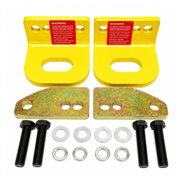 1 Pair Heavy Duty Recovery Tow Point for Nissan Navara D22 WLL 3250 KG Each