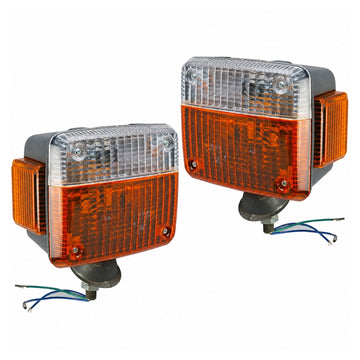 Front Grey Corner Light Lamp For Land Cruiser 40 Series BJ40 FJ40 HJ45 1974-1984