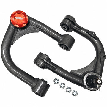 1x Set Greasable Front Upper Control Arm Fix Lift Up 2" Ranger T6 Pickup UTE 12+
