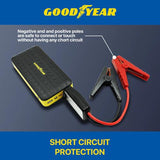 Goodyear Jump Starter Powerbank With LED Flashlight Portable 12V 400A 6400mAh