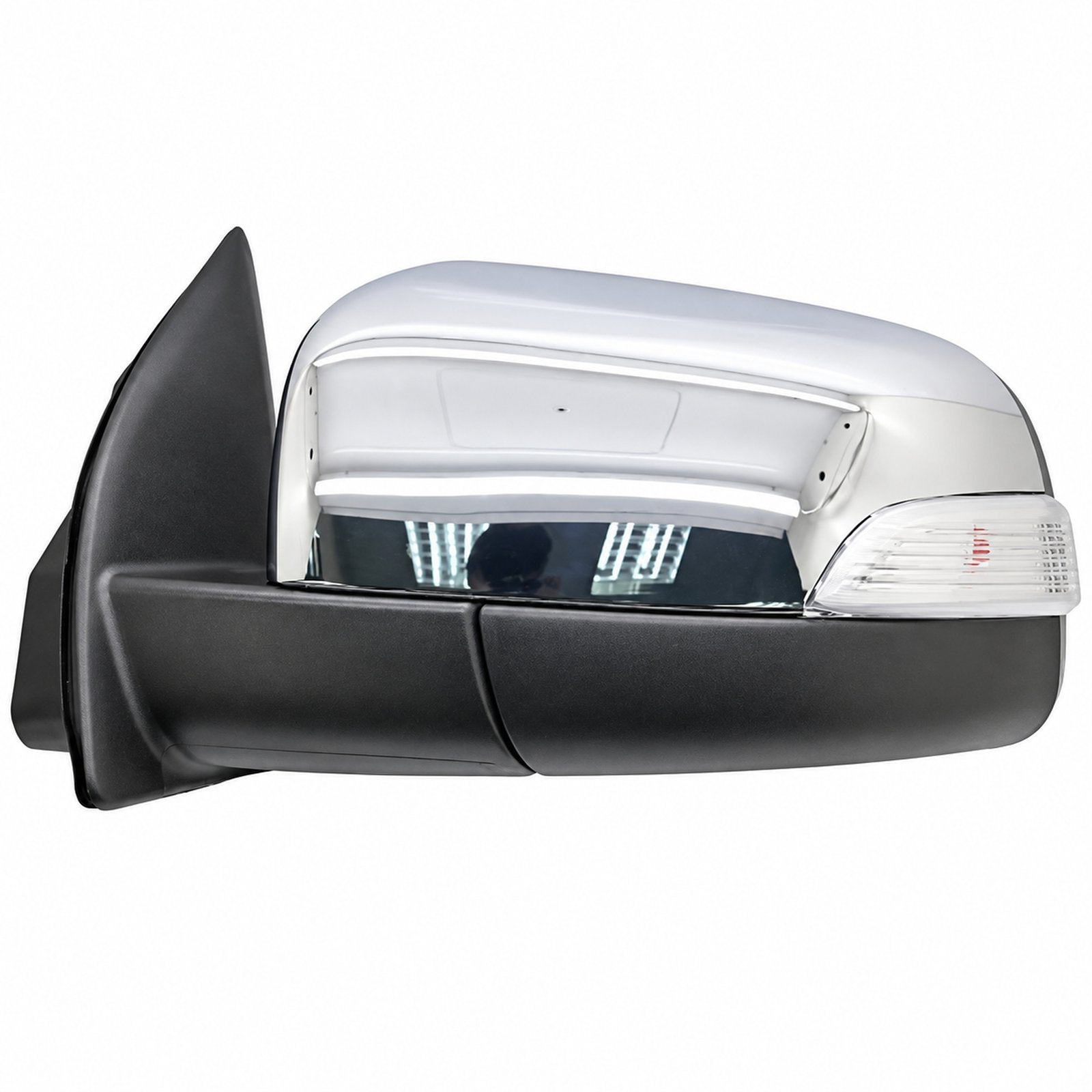 Front Left Chrome Electric Side Mirror w/ LED For Ford Ranger T6 T7 XLT 2012-ON