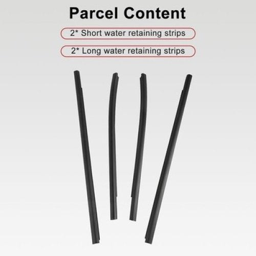 Outer Window Seals Moulding Weather Strip For Ford Ranger 4 Doors 2012 - 2021
