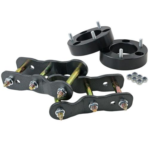 Front 3" Rear 2" Lift Kit Spacer Shackle For Mitsubishi Triton MQ MR 4WD 2015-ON