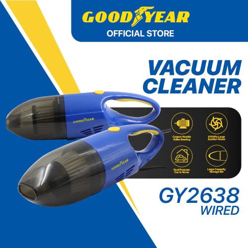 Goodyear Airship Vacuum Cleaner - Wired 12V 76.8W 6100pa 50000 RPM Lightweight