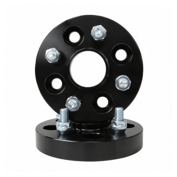 (2) 15mm 12x1.5 4x100mm Hub Centric Wheel Spacer For Honda Civic Proton Wira
