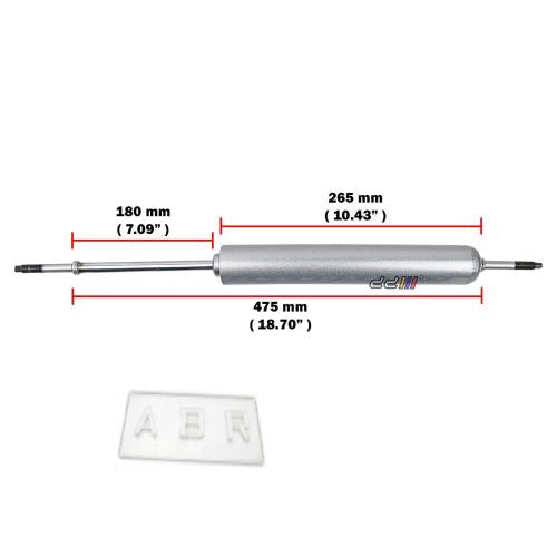Profender RTC Steering Damper Stabilizer For Nissan Patrol GQ Y60 1988-1997