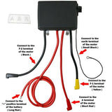 12000lbs Winch Control Box with 12V Solenoid Wireless Remote Control