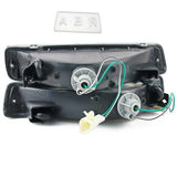 Front Indicator Lights For Toyota Landcruiser 80-Series Clear Crystal FJ80 Pair