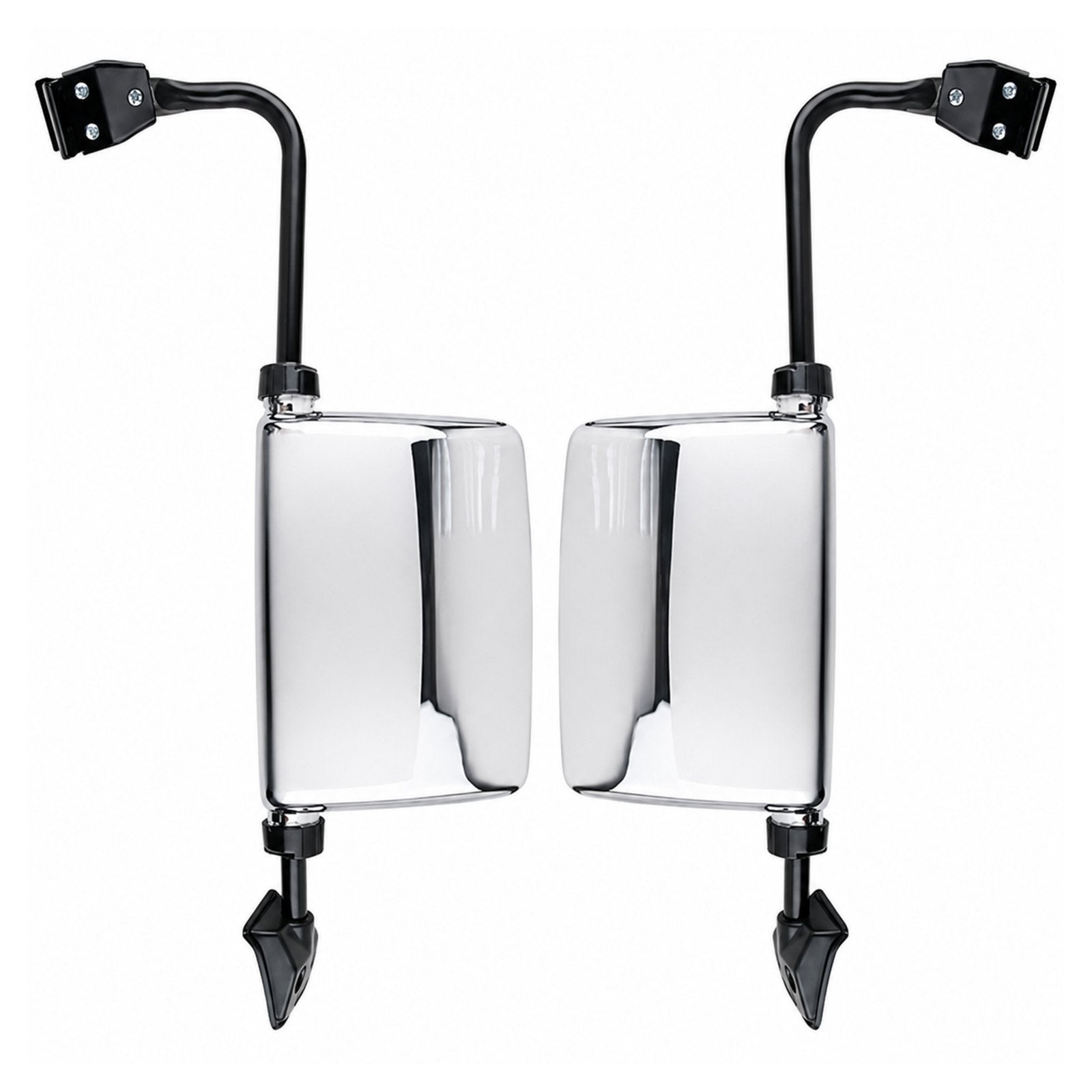 1 Pair Manual Door Side Mirror For Mitsubishi Pajero NA-NG L047 L049 1982-1991