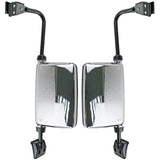 1 Pair Manual Door Side Mirror For Mitsubishi Pajero NA-NG L047 L049 1982-1991