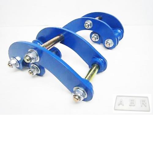 Extended 2~inch Comfort Blue Shackles Fit Navara Frontier Bravado D22 1998-2004