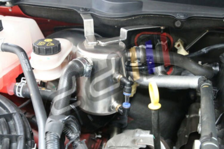 Stainless Steel Oil Catch Can For Ranger T60 PX XL 11++ 3.2L Diesel Turbo