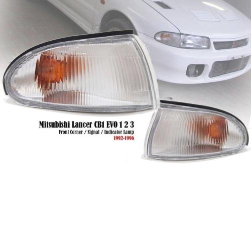 Clear Corner Light Lamp For Mitsubishi Lancer EVOLUTION 92-95 EVO 3 EVOLUTION