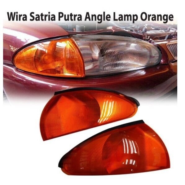 Left and Right Amber Corner Signal Lights For Proton Wira Satria Jumbuck M21