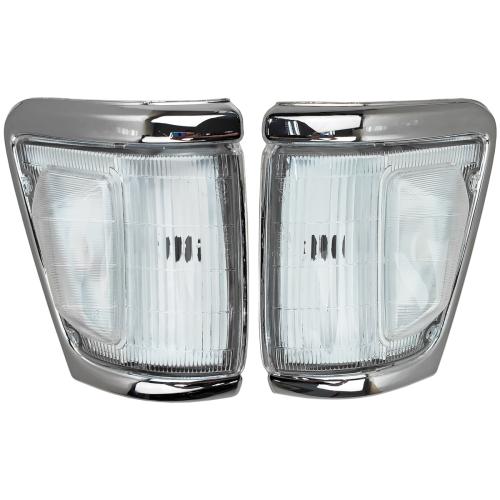 1 Pair Clear Signal Corner Light For Toyota Hilux Pickup LN106 LN107 RN105 89-95