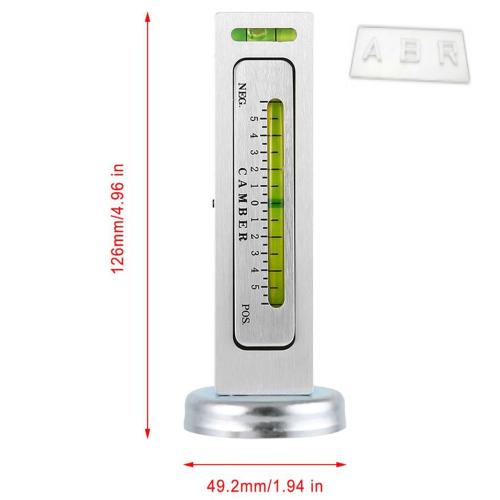 Adjustable Magnetic Gauge Tool Camber Castor Strut Wheel Alignment Truck Car Pic