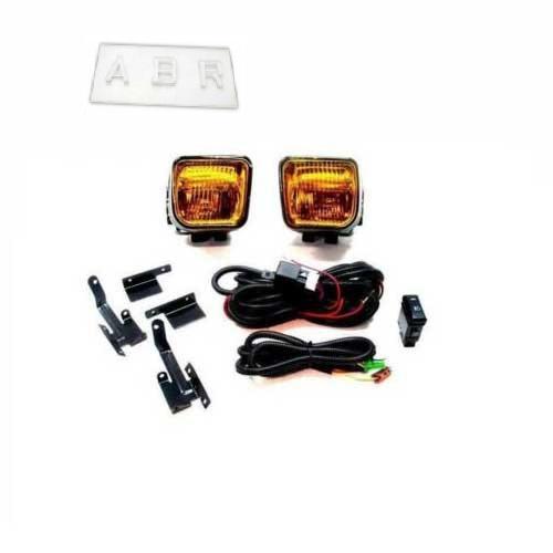 Yellow Glass Fog Lights Kits/Harness/Switch JDM For Civic EK EK4 EK9 96-98