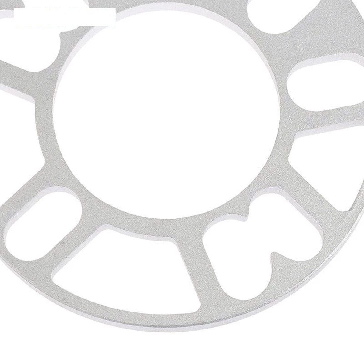 4pcs 10mm Aluminum Wheel Spacers Shims For Universal 4/5 Stud 114.3 120