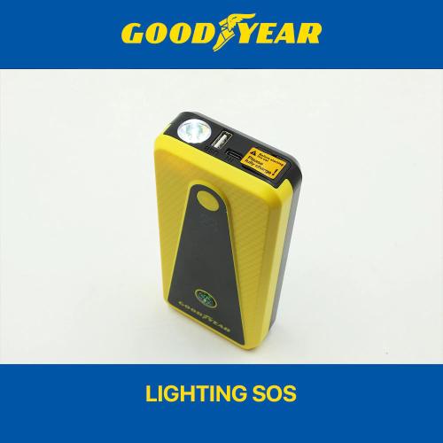 Goodyear Jump Starter Powerbank With LED Flashlight Compass12V 400A 6400mAh