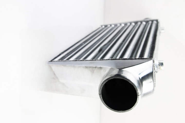 Intercooler FMIC Plate Full Aluminum Bar Front Mount 450x230x65MM 2.5"Outlet