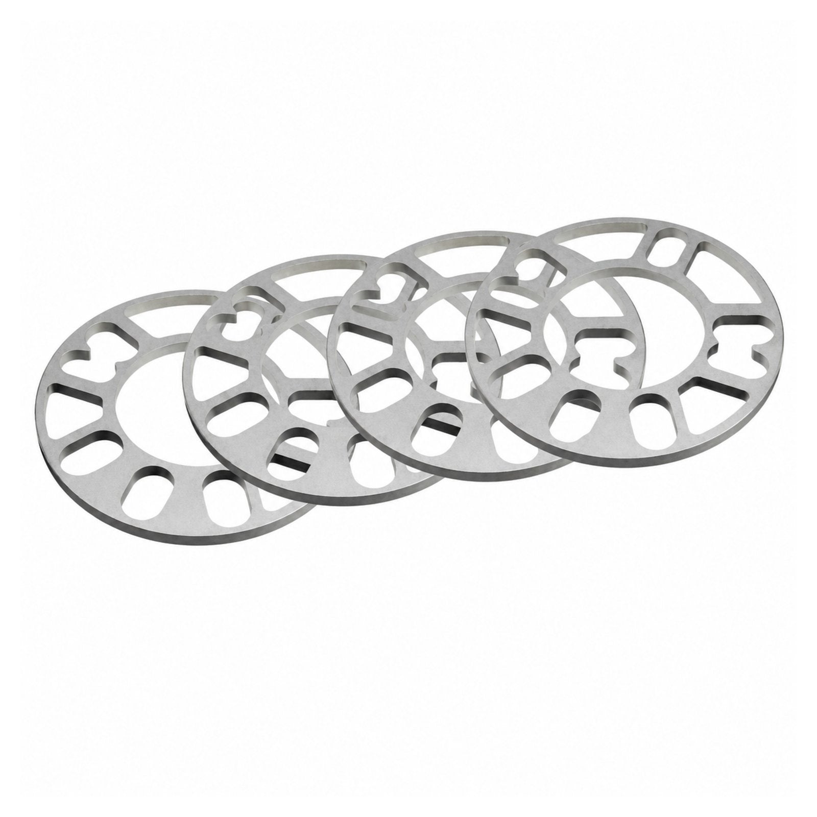 4pcs 10mm Aluminum Wheel Spacers Shims For Universal 4/5 Stud 114.3 120