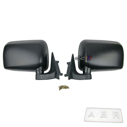 Set Manual Door Side Mirror For Mazda B2500 UF Courier PC PD Raider 1986-98'