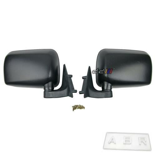 Set Manual Door Side Mirror For Mazda B2500 UF Courier PC PD Raider 1986-98'