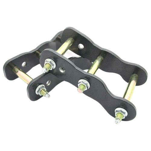 2" Rear Raise Up Greasable H Shackles Lift Kit For Mitsubishi Triton L200 05-15