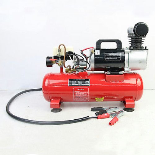 12V 450W Air Compressor 8L Receiver Tank 120L/min Oil Tank Off Road 4x4 4WD Car