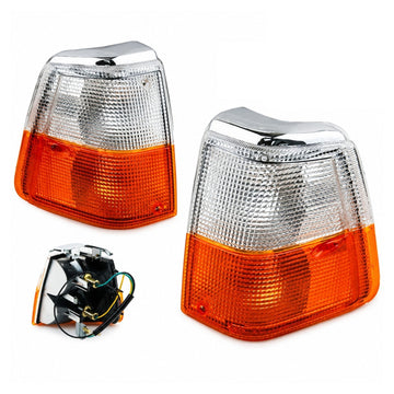 Indicator Corner Signal Lights Lamp Fit VOLVO 240 4 Door  Sedan RWD 81~93  1PAIR