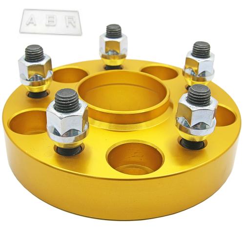 2 pcs 25mm 5 Studs 12 x 1.5 PCD 5 x 114.3 to 5 x 114.3 mm Wheel Spacer Spacers