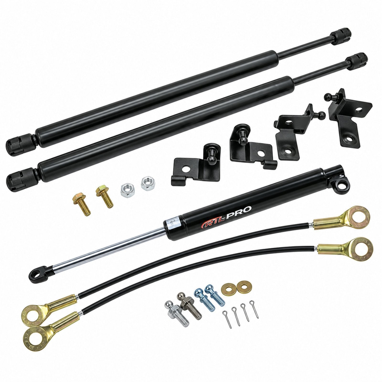 Front Bonnet & Rear Trunk Gas Shock Strut Damper Fix Isuzu New D-Max Dmax 2012++