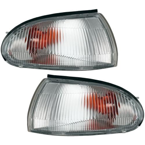 Clear Corner Light Lamp For Mitsubishi Lancer EVOLUTION 92-95 EVO 3 EVOLUTION
