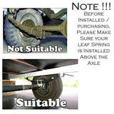 2" Rear Suspension Leaf Spring Lift Kits For Isuzu Dmax 2012-2020