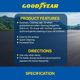 Goodyear Synthetic Cleaning Clothes Towel Super Absorbent Chamois Microfiber - L