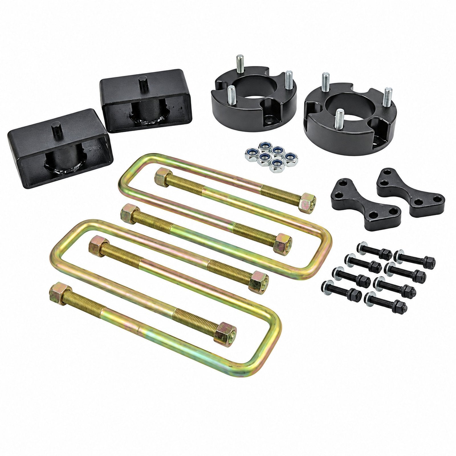 3" Front Strut Spacer + Rear Block Lift Kit Adapter For D-Max Colorado 2012-2016