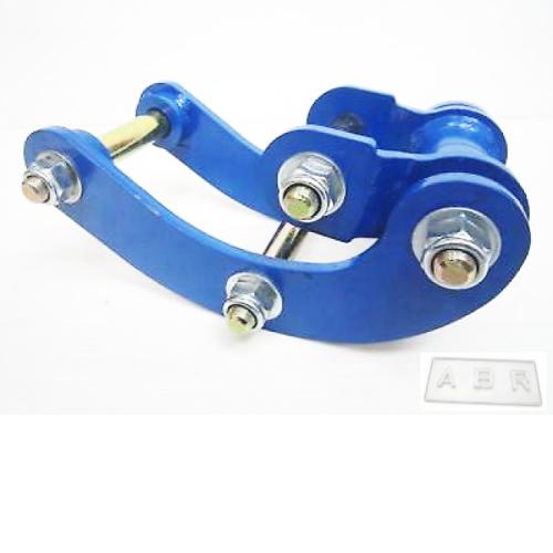 Extended 2~inch Comfort Blue Shackles Fit Navara Frontier Bravado D22 1998-2004