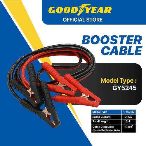 Goodyear Booster Cable Jumpstart Cable 200A 3M
