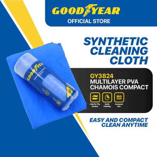 Goodyear Synthetic Cleaning Clothes Towel Super Absorbent Chamois Microfiber - M