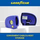 Goodyear Air Compressor Conch Design Tyre Inflator Air Pump 12V 120W 80 PSI