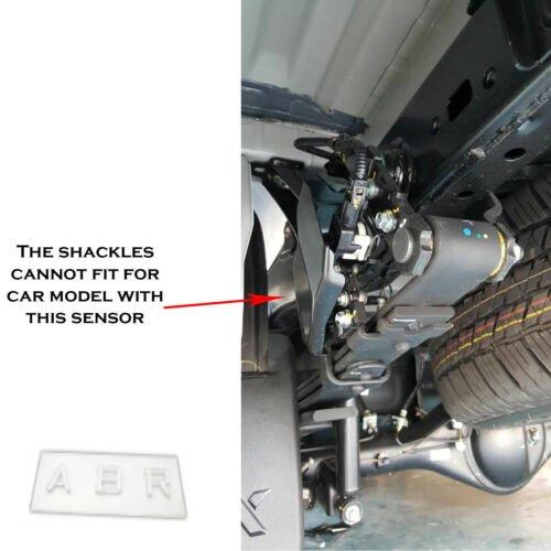 2" Rear G-Shackle Extended Leaf Spring For Toyota Hilux Revo 2016 ++